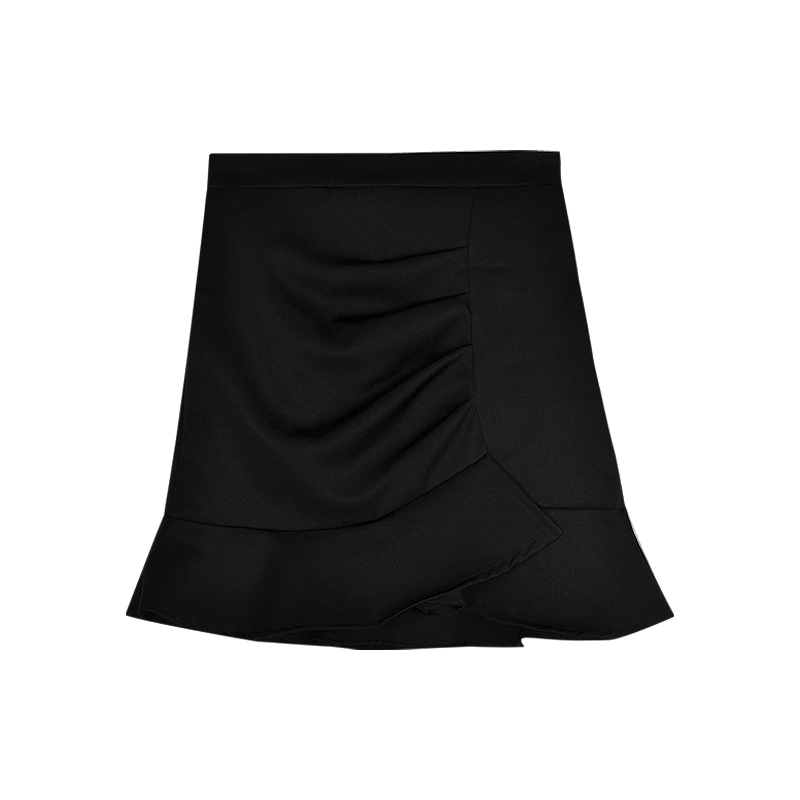 Slim A-line fishtail skirt