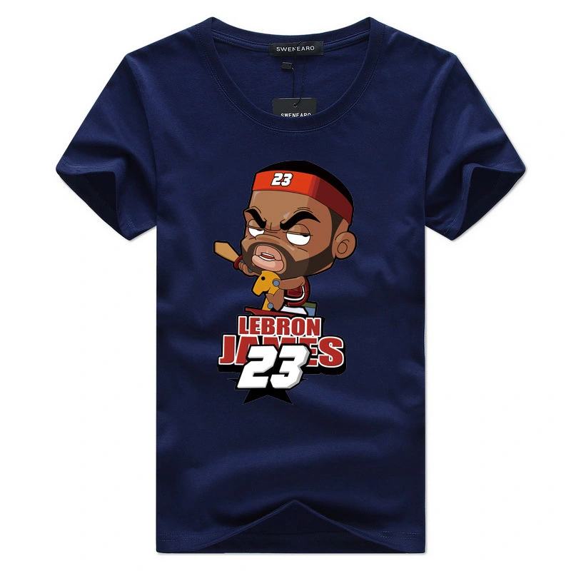 Round neck short sleeve T-shirt