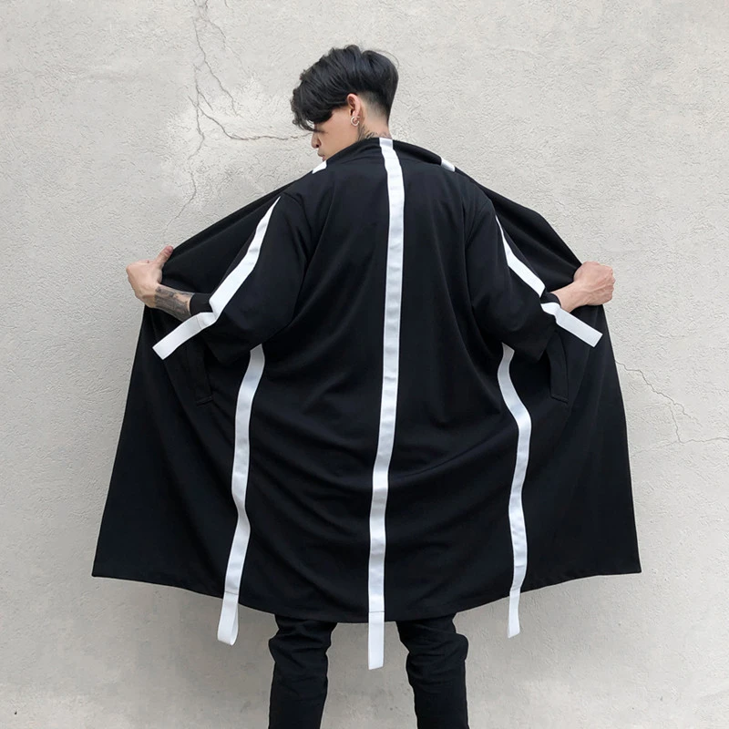 Hairstylist Trench Coat Europe Trenchcoat Jacket Windbreaker Male Coat