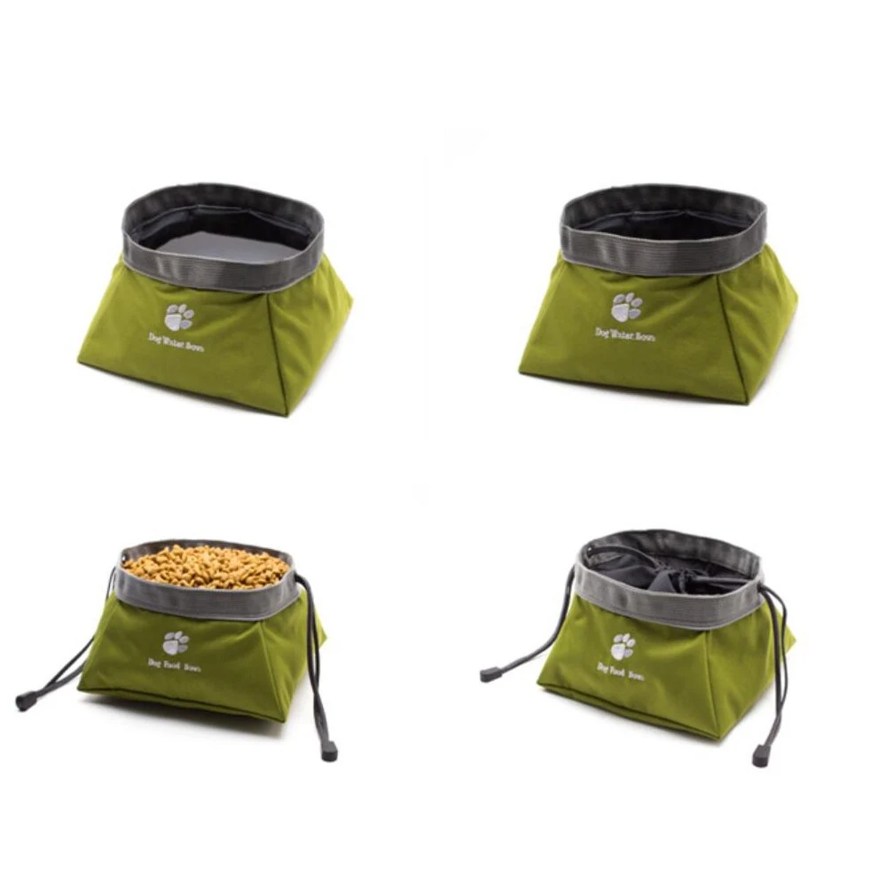 High-grade waterproof collapsible pet bowl