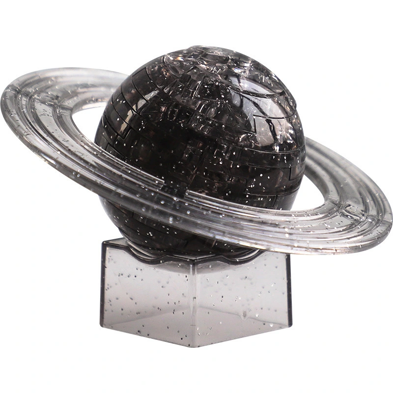 Planet 3D Crystal Puzzle Handmade DIY Heart Birthday Gift
