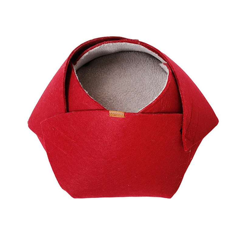 Four Seasons Universal Cat Nest Removable Lock Felt Nest