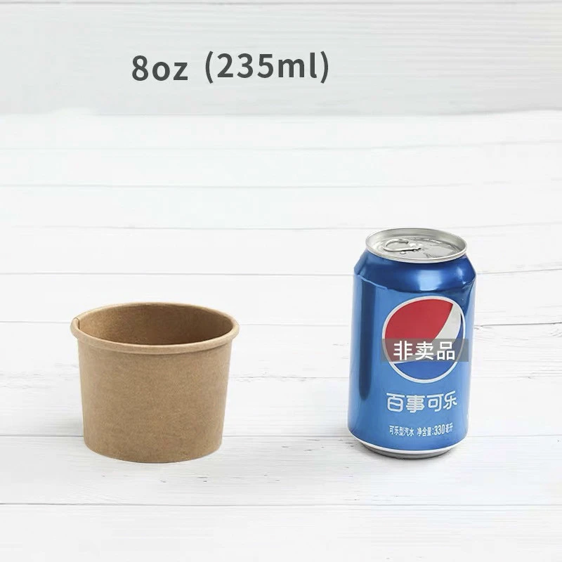 Paper bowl soup cup takeaway packaging box