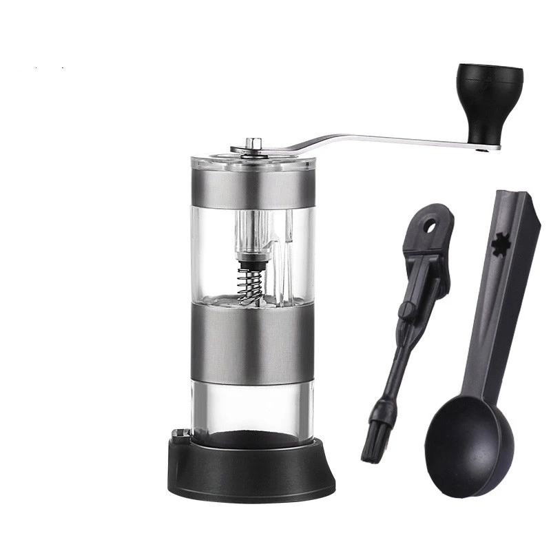 Hand Grinder Coffee Bean Grinder Small Mini Manual Grinder All-In-One Coffee Machine