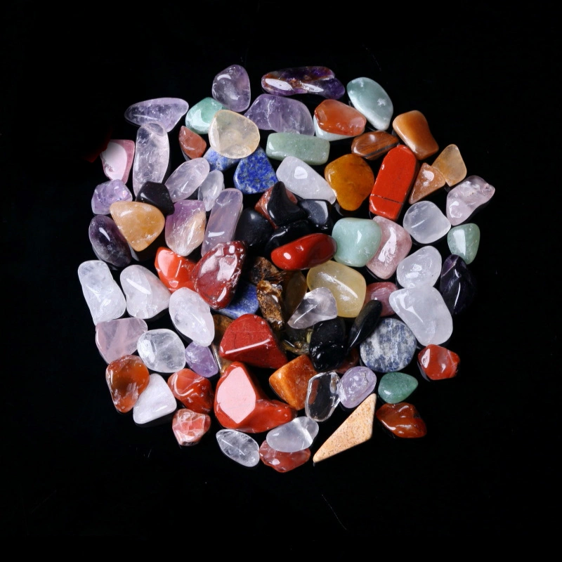 Natural colorful crystal gravel