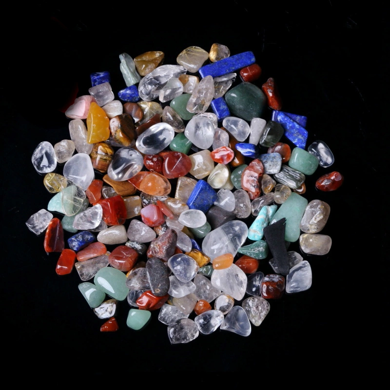 Natural colorful crystal gravel