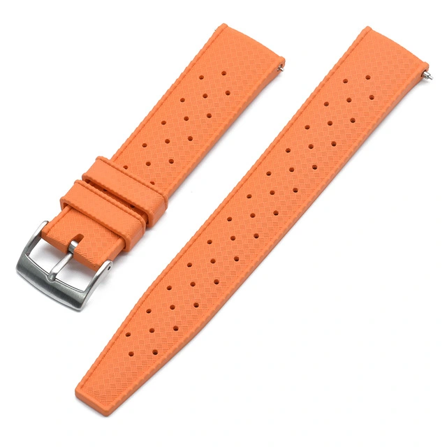 Waterproof And Sweatproof Rubber Watch Strap