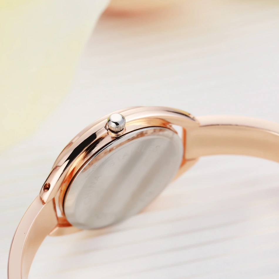18 5000   Ladies Korean Version Of Fashion Watch Steel Band With Diamond High-end Watch