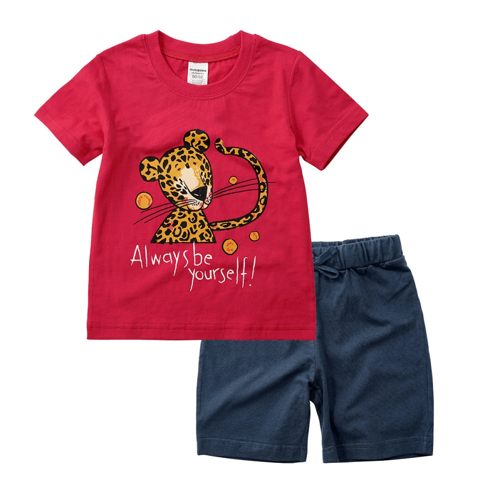 Summer Baby Two-piece Short-sleeved Children's Clothing