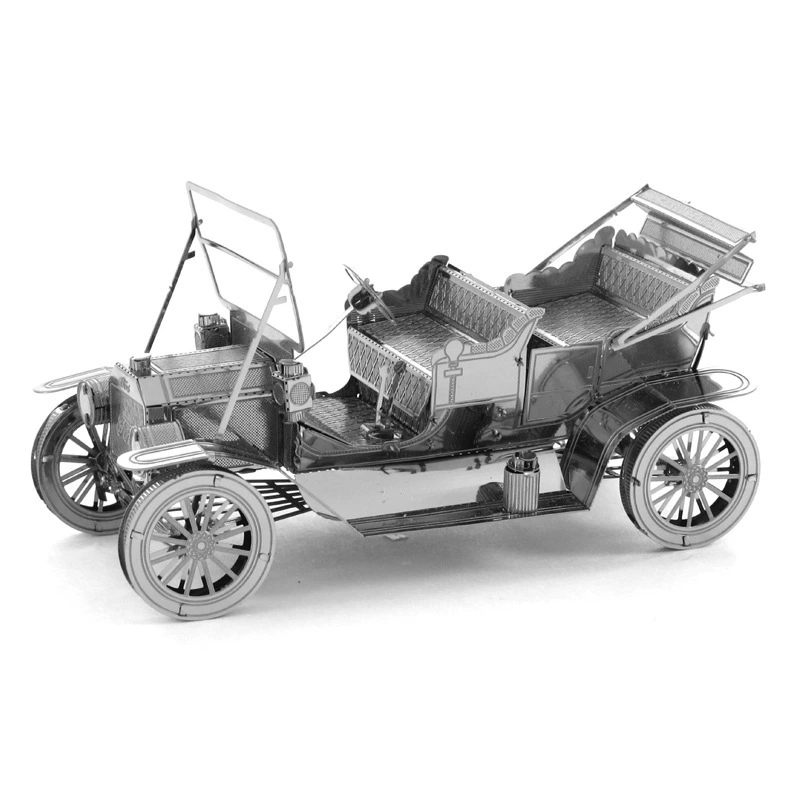 Full Metal DIY Assembly Model T-type Classic Car