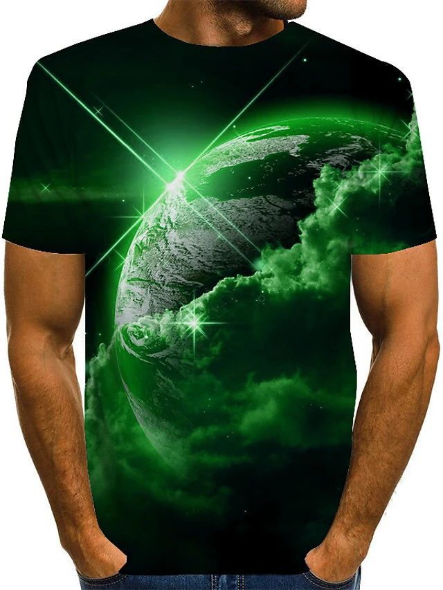 Digital Printed Men's T-Shirt