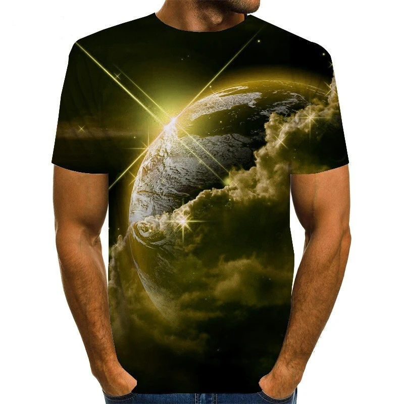 Digital Printed Men's T-Shirt