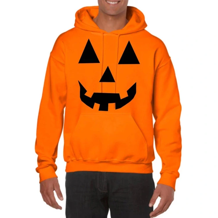 Autumn and winter sweater hoodie Europe and America Halloween print sports sweater