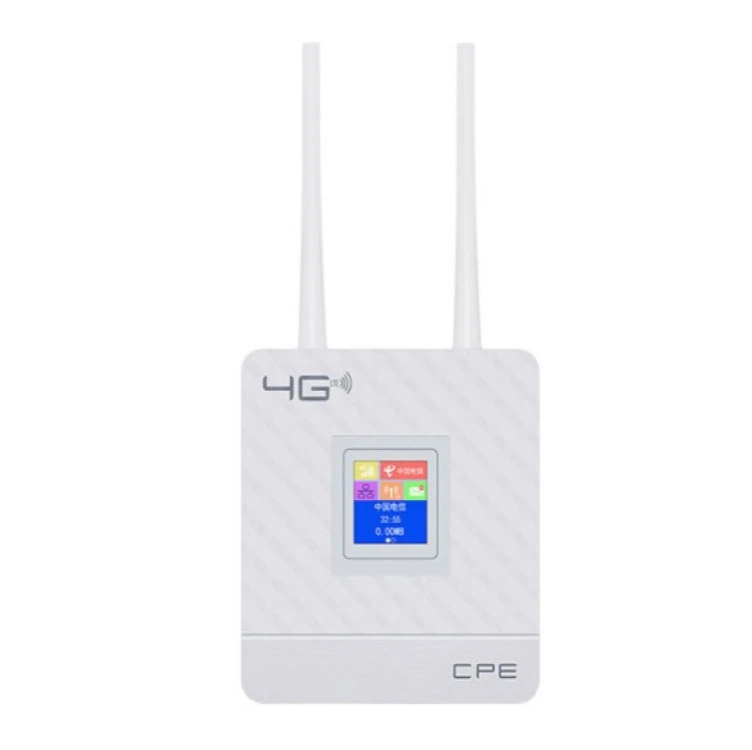 Card Network Cable Interface Display Wireless Router