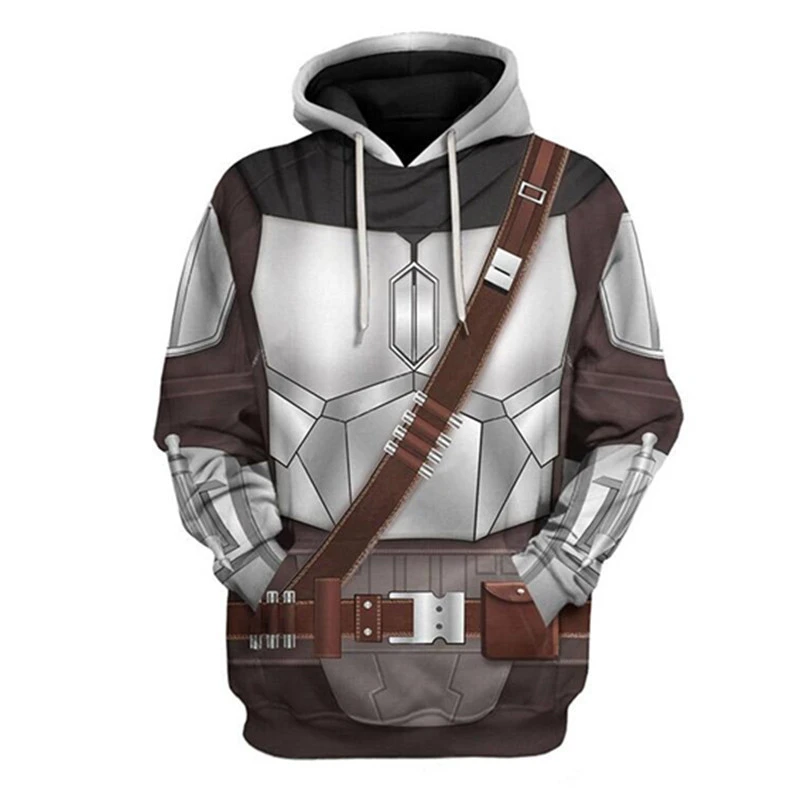 3D zipper Casual Hooded Sports Cospaly Peripheral Jacket