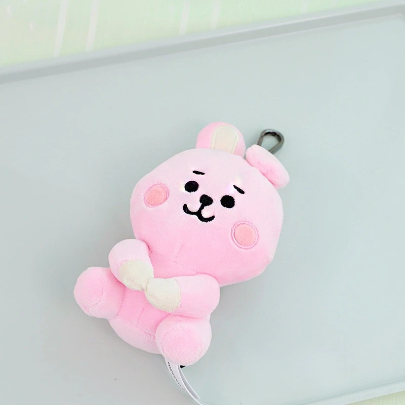 Korean Popular Trend Small Animal Baby Series Plush Pendant Cute Cartoon Backpack Pendant Gift