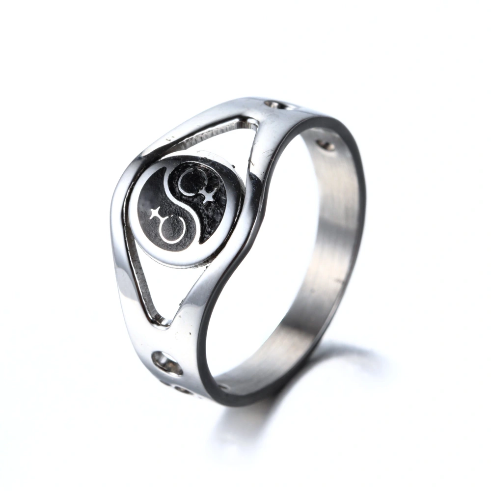 Gay stainless steel ring