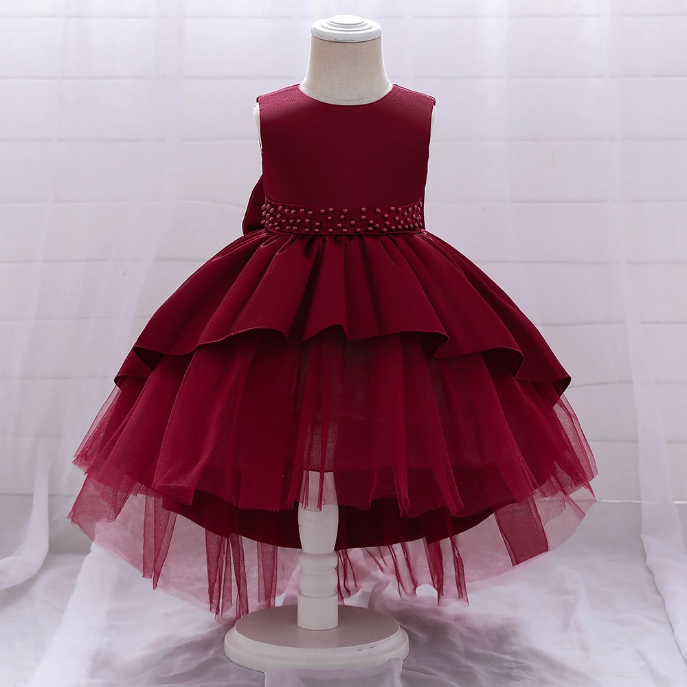 Girl's Princess Dress Costume With Tail Gauze