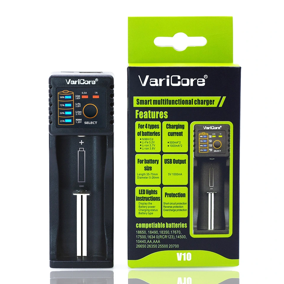 V10 18650 universal charger