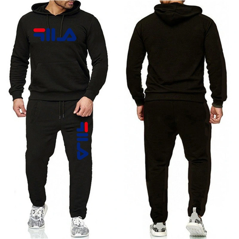 Hooded sweater long-sleeved casual pants