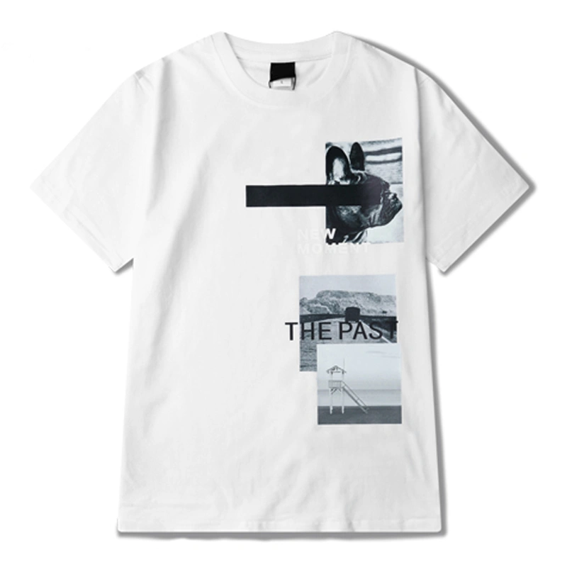 Retro casual dog short sleeve t-shirt