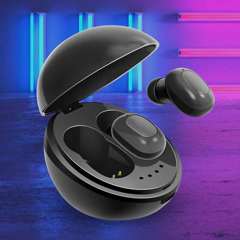 Binaural Wireless Mini Bass Bluetooth Headset