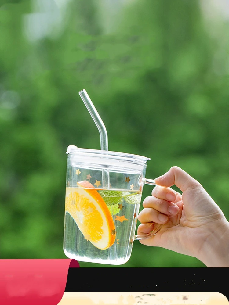 Fresh And Creative Portable Ins Style Juice Cup Summer Milk Tea Cup