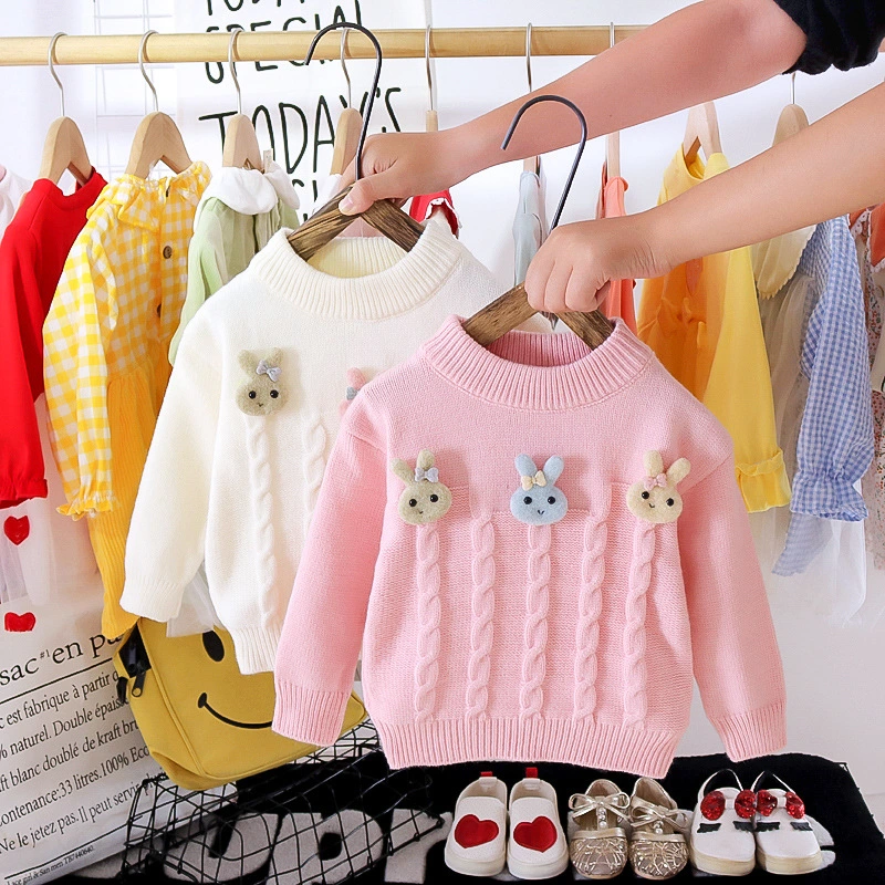 Children's Western style pullover sweater