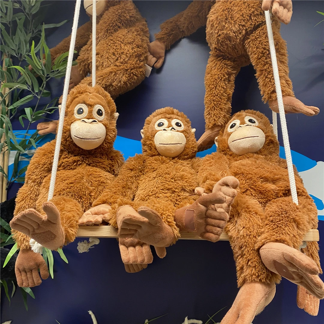 Little Orangutan Plush Doll Gorilla Monkey Baby Bedtime Friend Christmas Gift