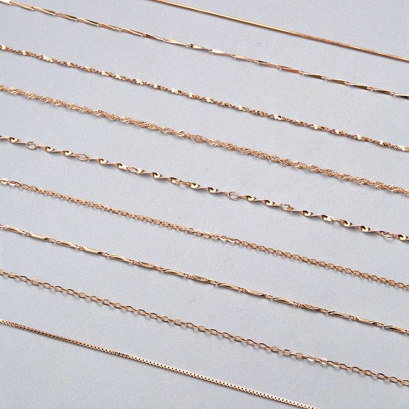 Rose Gold Clavicle Necklace
