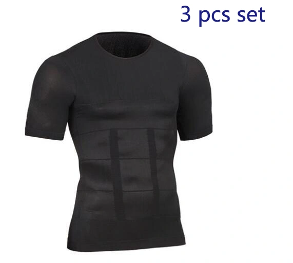 Men's Body Shaper Slimming T-Shirt