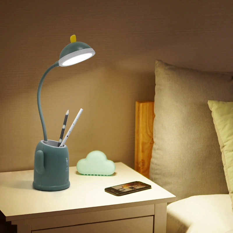 Cactus Pen Holder Table Lamp