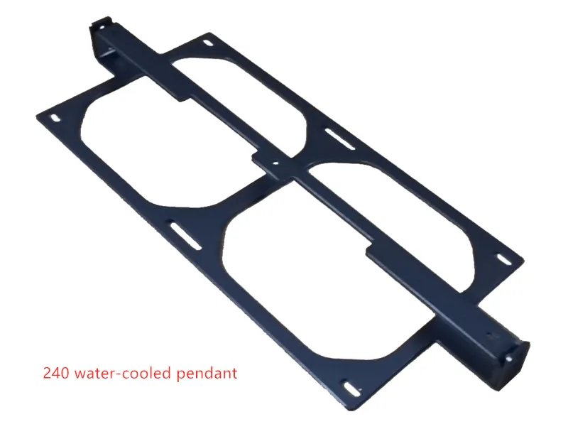 Portable aluminum chassis frame