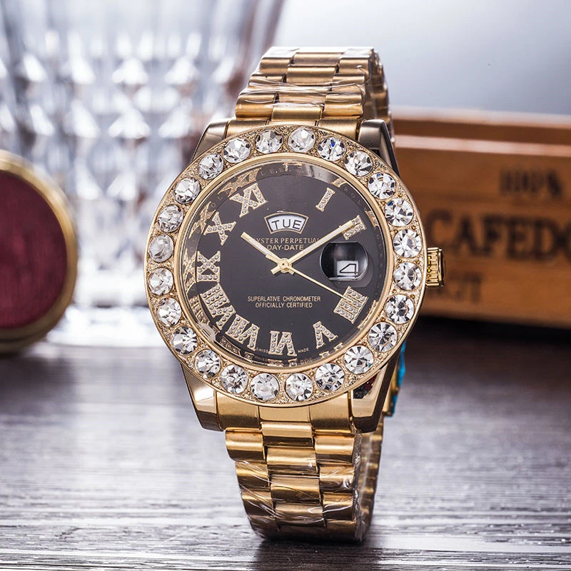 Gypsophila Diamond Steel Belt Watch