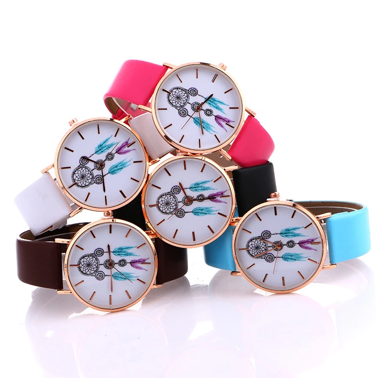 Dreamcatcher pattern ladies quartz watch