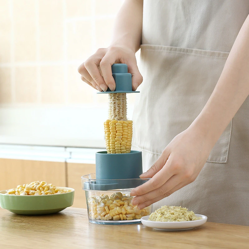 Home cut corn kernels