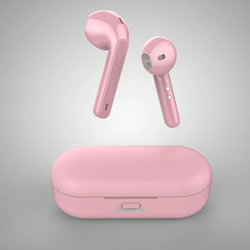 Bluetooth headset with charging compartment