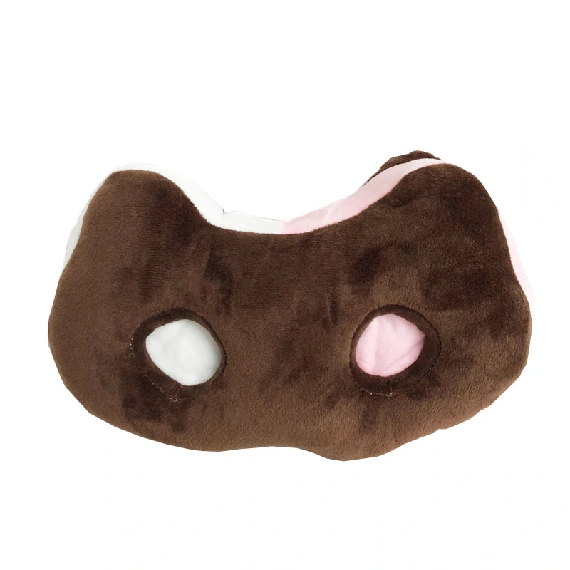 Plush cat shaped cushion