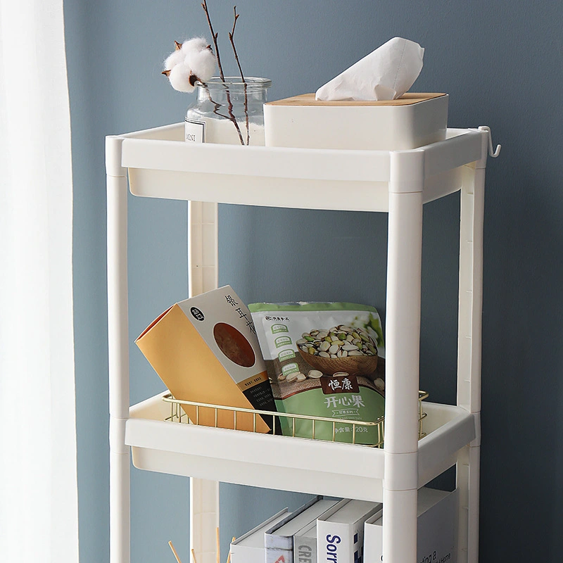 Multifunctional bathroom floor shelf Drain shelf