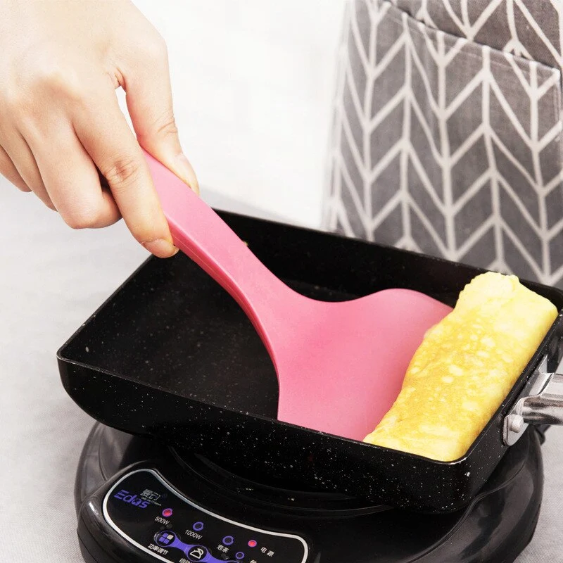 Nylon spatula for non-stick pan with small spatula