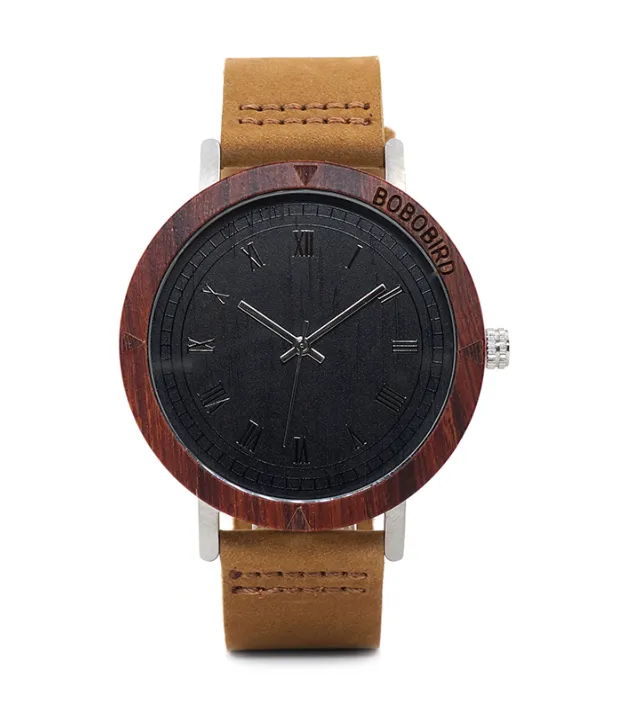 Bamboo wood watch