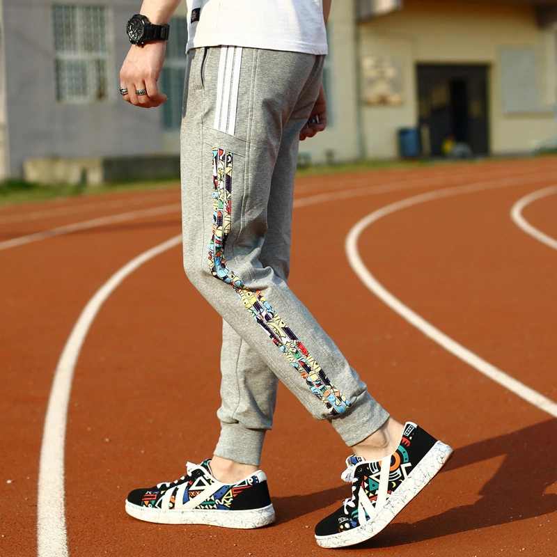 Slim harem pants tide thin casual pants