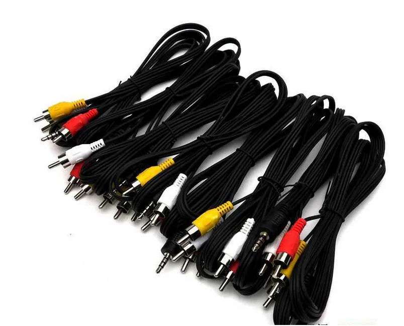 Audio video TV output cable