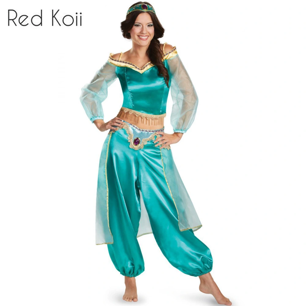 Masquerade Costume Party Aladdin's Lamp Princess Cosplay Suit