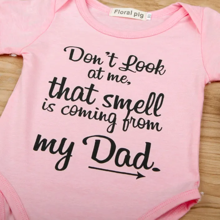 That Smell is Coming From Dad Bodysuit | romper romper bag fart clothing baby robes