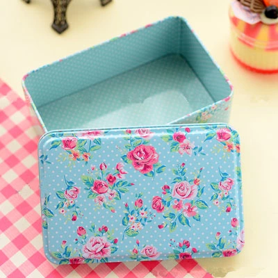 Hot Selling Small Stationery Storage Tin Box