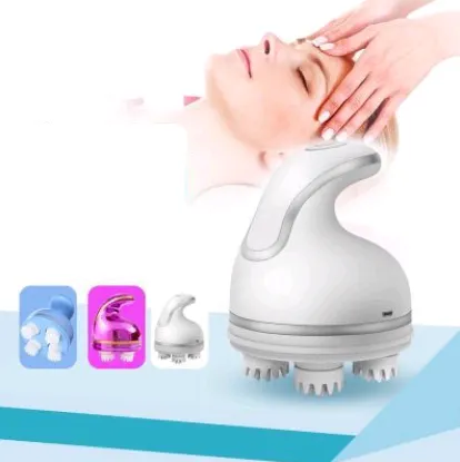 Electric Head Massager 3D Cervical Vertebra Massage Instrument Physiotherapy Instrument Dragon Claw Hand-eye Massage Instrument