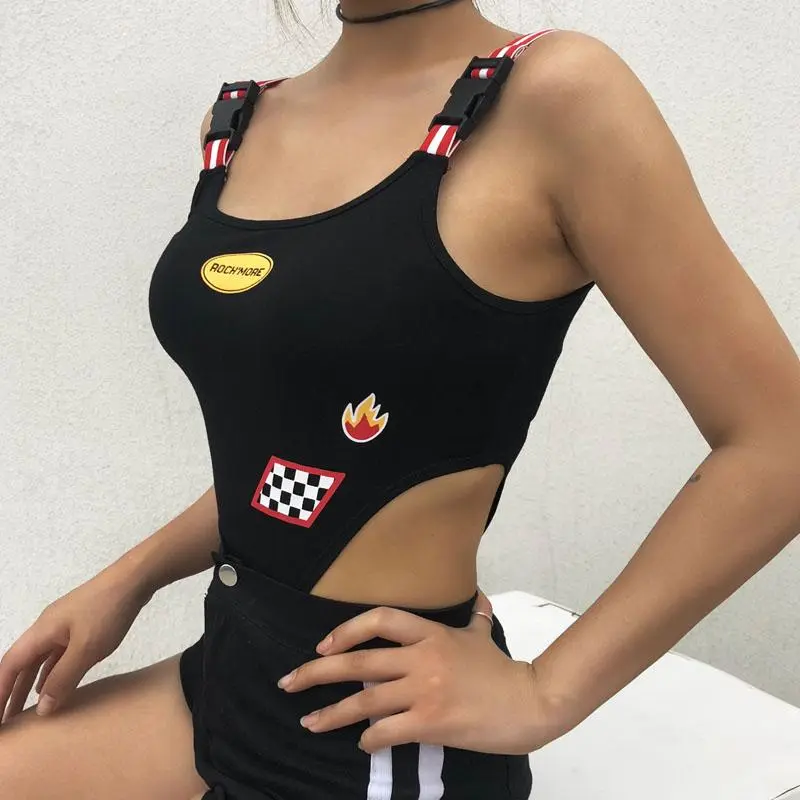 OFF TO THE RACES ROCKMORE JUMPSUIT