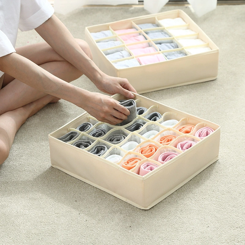 Mesh Multi-collapsible Underwear Socks Storage Box