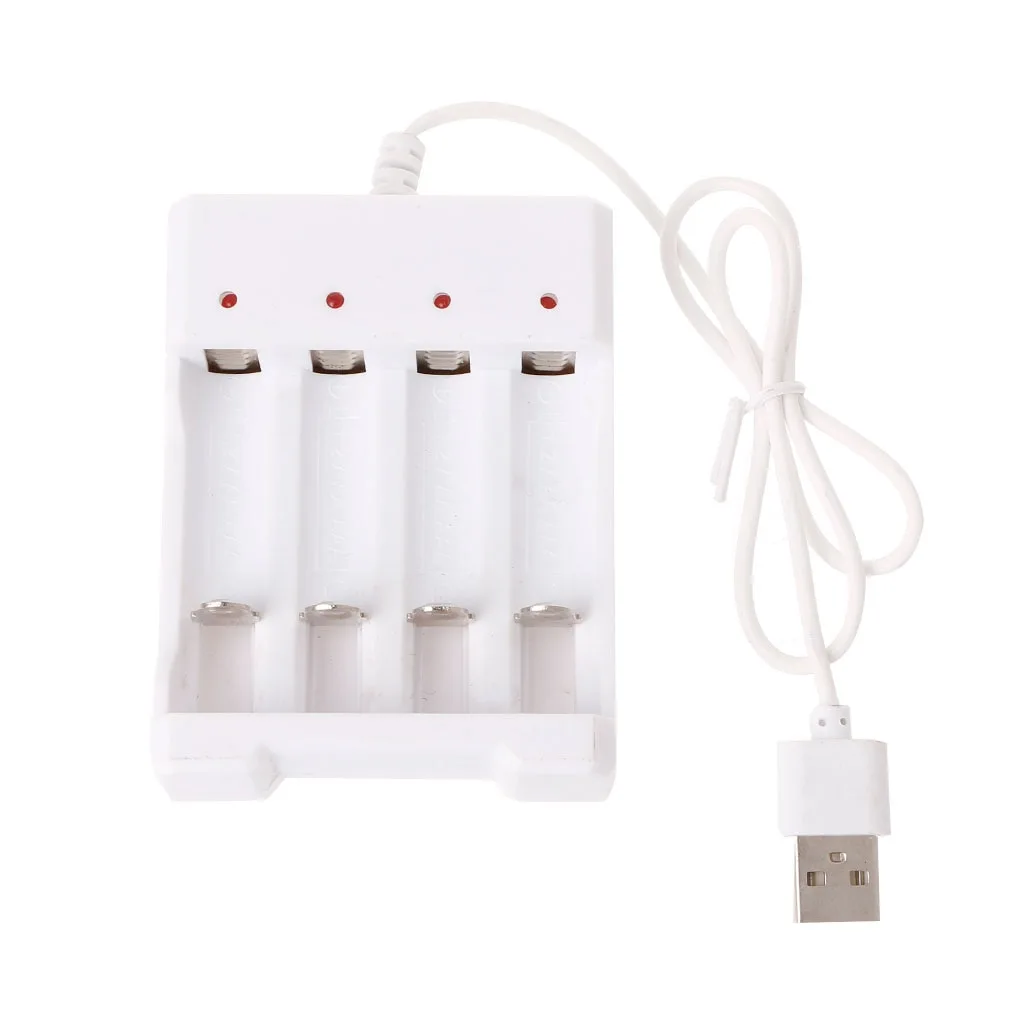 Battery Charger Adapter 1.2V Universal Smart 4Slot  Rechargeable Battery Charger Adapter USB Plug